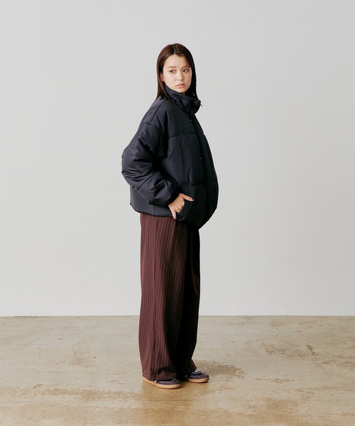 Remember. ブルゾン アウター Volume Highneck Padded Jacket