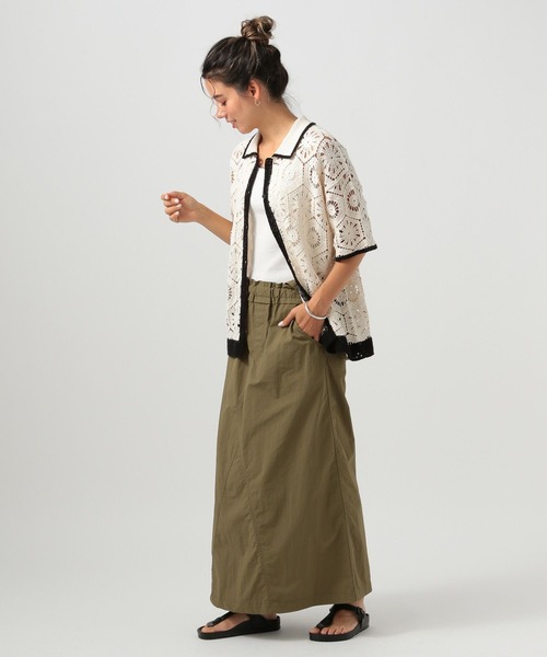 ブラウス シャツ クロシェレースシャツ レディース : ZOZOTOWN