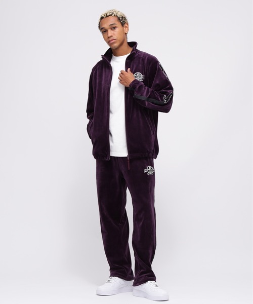 セール】VELOUR TRACK JACKET / ベロア トラックジャケット