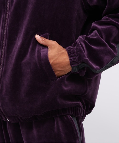 AVIREX ジャージ 「WEB＆DEPOT限定」VELOUR TRACK JACKET