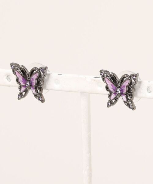 ANNA SUI（アナスイ） ピアス 蝶モチーフ 2WAYピアス レディース