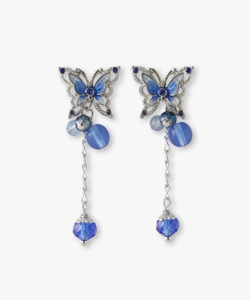 ANNA SUI（アナスイ） ピアス 蝶モチーフ 2WAYピアス レディース