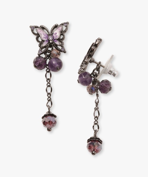 ANNA SUI（アナスイ） ピアス 蝶モチーフ 2WAYピアス レディース