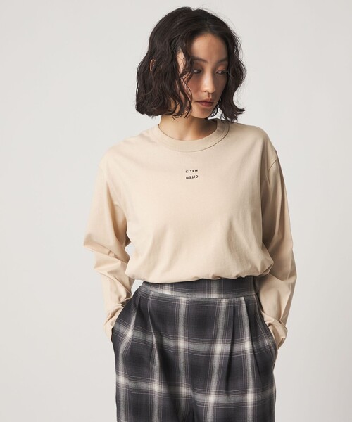 CITEN（シテン） tシャツ 「CITEN」ロゴロンT レディース : ZOZOTOWN