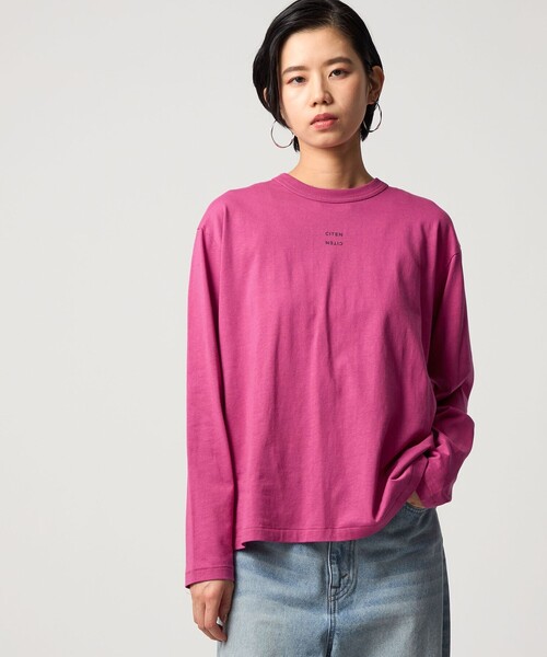 CITEN（シテン） tシャツ 「CITEN」ロゴロンT レディース : ZOZOTOWN