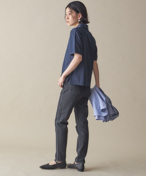 SHIPS シップス NINE CASE ナインケース パンツ デニム 黒　S シップス SHIPS SHIPS NINE CASE:ナロー デニム（ブラック