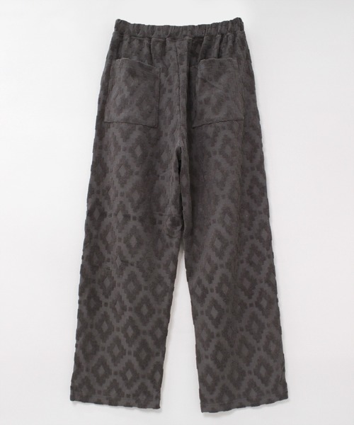 RNA-N パンツ R4270 パイルJQ幾何学イージーパンツ レディース  