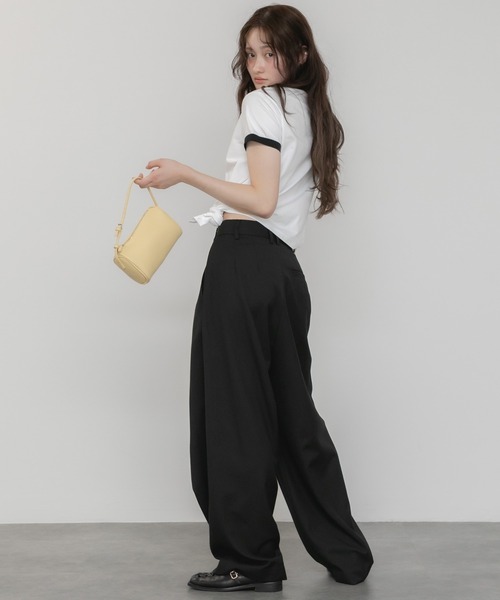HEILIS スラックス パンツ 「original」3タックツイルワイド