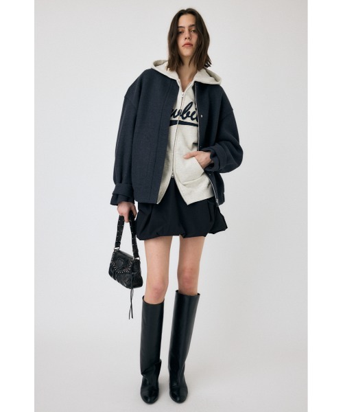 MOUSSY ジャケットコート MOUSSY コート アウター 2WAY SEMI SHEER ジャケット レディース