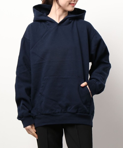 パーカー 「LOS ANGELES APPAREL」14オンス ガーメントダイ ヘビーフリース レディース メンズ LOS ANGELES APPAREL ロサンゼルスアパレル HF07GD 14oz