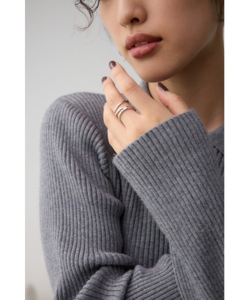 AZUL BY MOUSSY（アズールバイマウジー） 指輪 リング マルチ3連リング