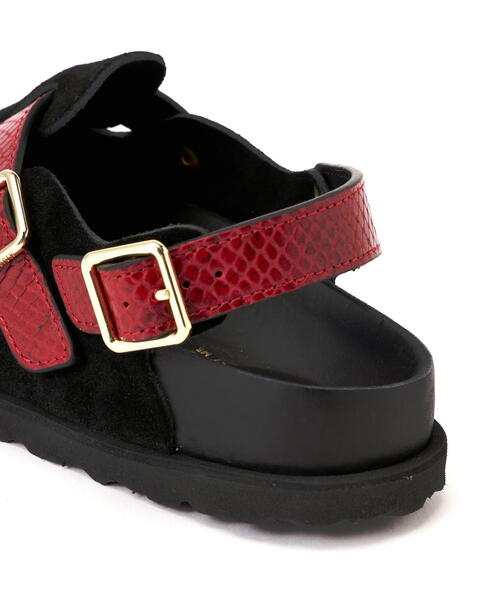 【送料関税込】 Birkenstock1774 Tokio II Lined サンダル 黒赤 BIRKENSTOCK サンダル Birkenstock 1774/ビルケンシュトック
