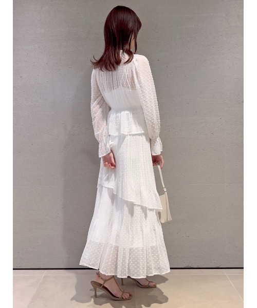 SNIDEL シアーティアードスカート SNIDEL スカート シアーティアードスカート : ZOZOTOWN Yahoo!店
