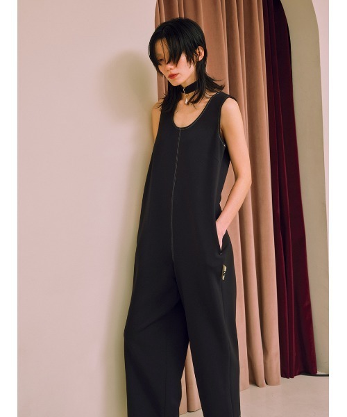 新品未使用　今期　null. / ヌル　ジャージールーズオールインワン null.（ヌル） オールインワン ジャージールーズオールインワン