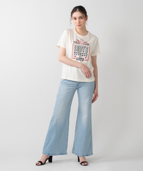 リーバイス Levis 【 Grrue1/4Zipcre Ld99 Women 】 ファッション レディースファッション トップス その他トップス レデ Levi's tシャツ Levi's/リーバイス グラフィック Tシャツ