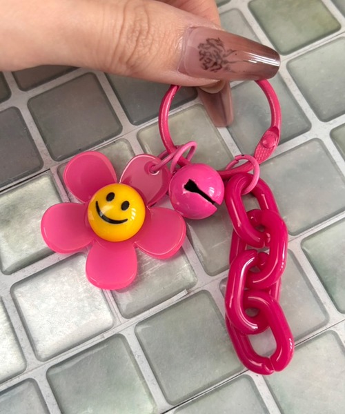 あっとほーむカフェ限定♡キティミミィ アクリルキーホルダー2点セット モンチッチ アクリルキーホルダー モンチッチちゃん ピンク