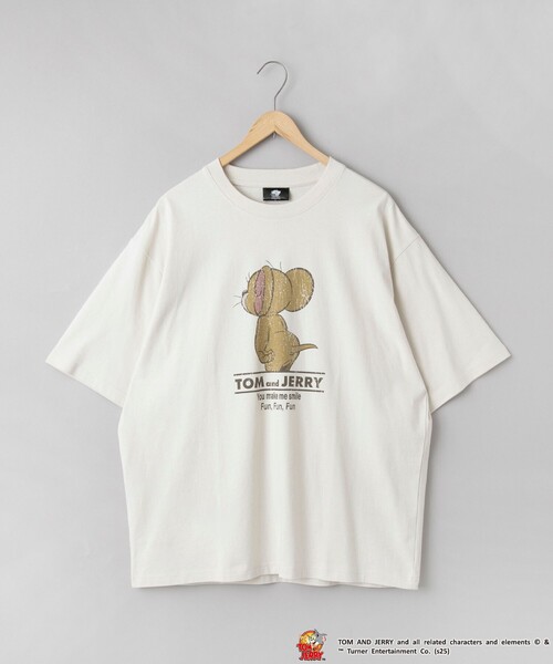 トムとジェリー　Tシャツ　綿　コットン　ライカ　papotage ヴィンテージ セール】【好評につき追加生産】TOM and JERRY /（トムとジェリー