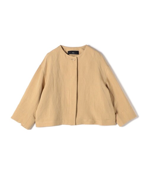 SHIPS（シップス） ブラウス シャツ SHIPS Primary Navy Label:麻 
