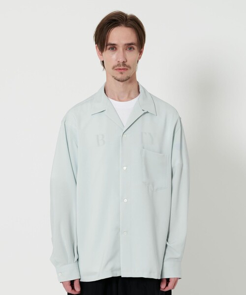 BEAUTY＆YOUTH UNITED ARROWS シャツ ドレープ ツイル オープン