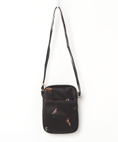 russet ブラック バック セール】 【russet× BEARDSLEY】2wayフラップショルダーバッグ