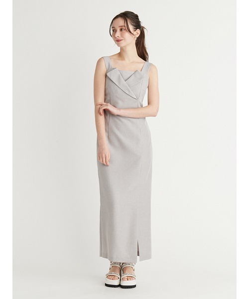 CELFORD（セルフォード） ワンピース テイラーネックキャミワンピース