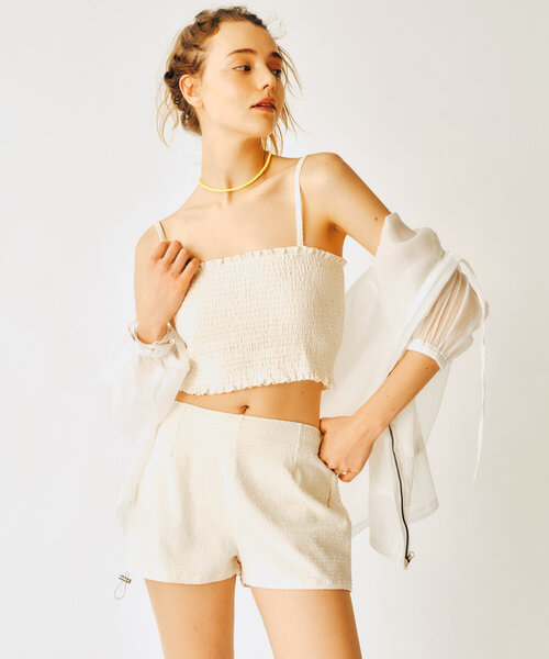 mystic（ミスティック） 水着 シアーパーカー4SETスイムウェア