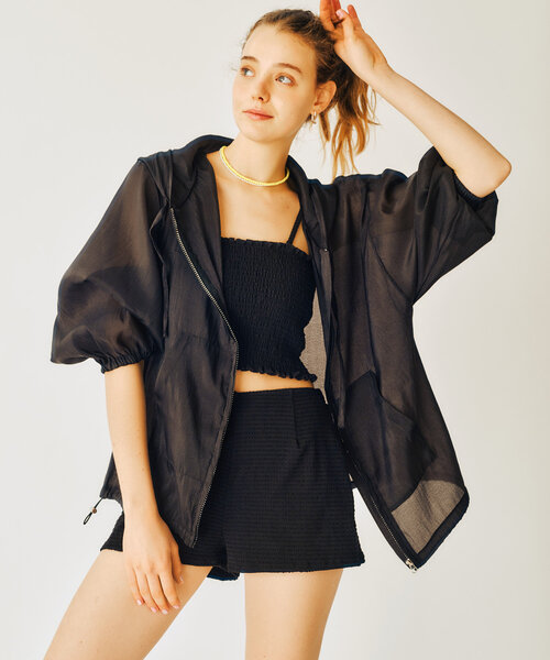 mystic（ミスティック） 水着 シアーパーカー4SETスイムウェア