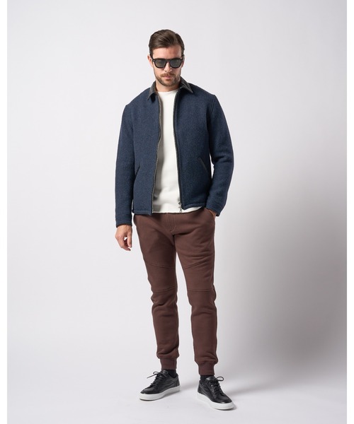 wjk トレーナー スウェット back boa seam trainer メンズ : ZOZOTOWN
