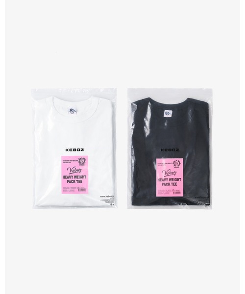 KEBOZ（ケボズ） tシャツ 2 PACK HEAVY WEIGHT S/S TEE メンズ