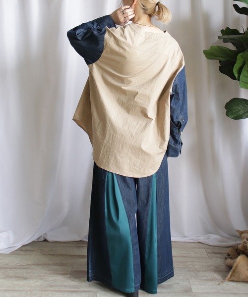 BITTOKO（ビットコ） ジーンズ デニム デニムパンツ デニムハギサテン