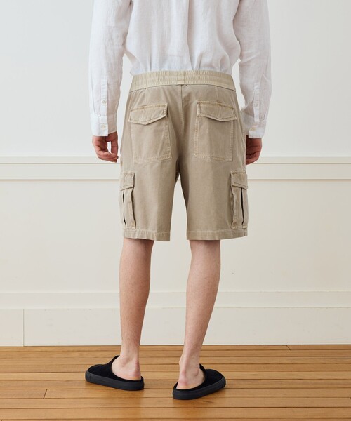 ハーフパンツ パンツ コットンブレンドテリー カーゴショーツ MWCT4288 メンズの画像