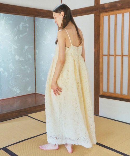 VIOLETTA ワンピース フラワーチュールキャミドレス : ZOZOTOWN VIOLETTA ワンピース フラワーチュールキャミドレス : ZOZOTOWN