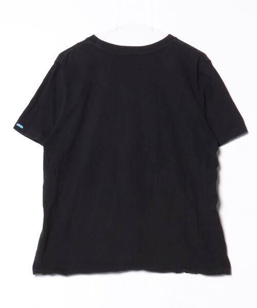 [KAVU] короткий рукав футболка MEDIUM черный мужской 