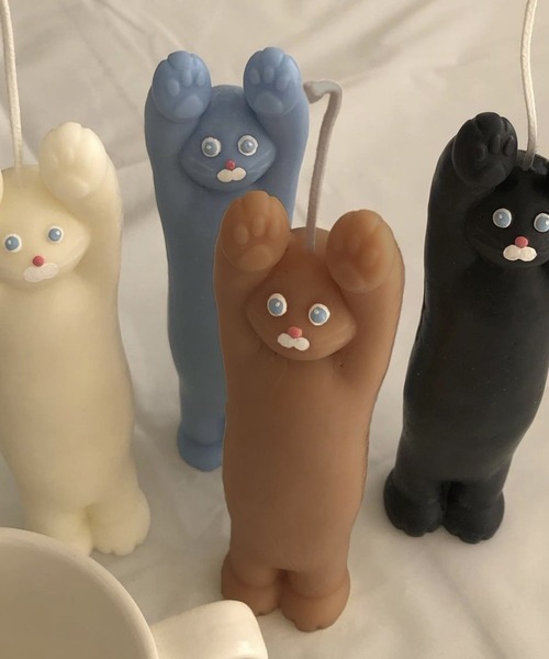 CERCA キャンドル 「 somni / ソニ 」stand cat candle 猫キャンドル