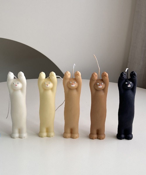 CERCA キャンドル 「 somni / ソニ 」stand cat candle 猫キャンドル