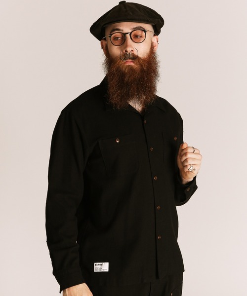 Schott N.Y.C シャツ Schott/ショット/HV SHIRT PLAIN/ヘンプ