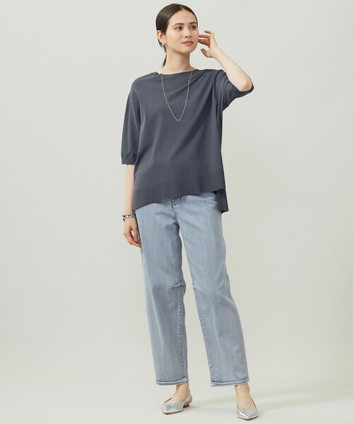 自由区（ジユウク） ワイドパンツ ジーンズ デニム デニムパンツ