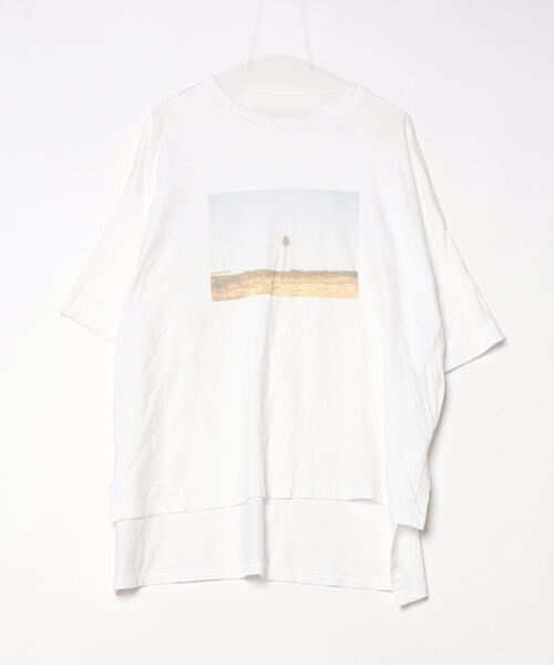 「FRAMeWORK」 半袖Tシャツ FREE ホワイト レディース