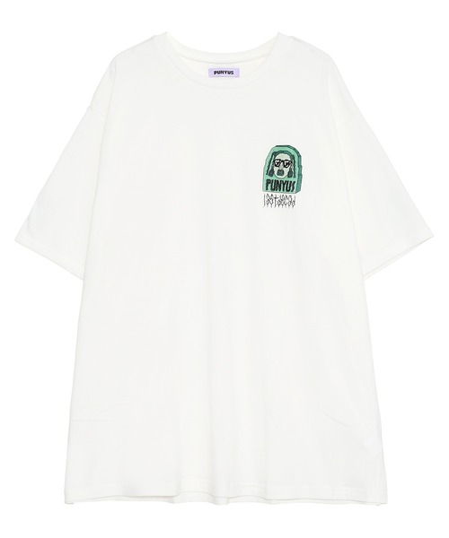 「PUNYUS」 半袖Tシャツ 2 ホワイト レディース