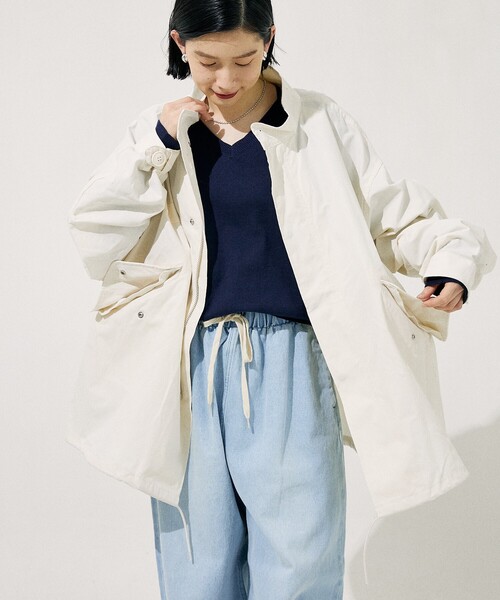 フリークスストア　モッズコート　オフホワイト FREAK'S STORE（フリークスストア） モッズコート フリ- オフホワイト