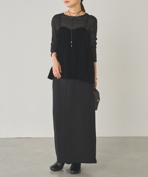 ブラウス シャツ ベルベットキャミブラウス レディース Loungedress ブラウス シャツ ベルベットキャミブラウス