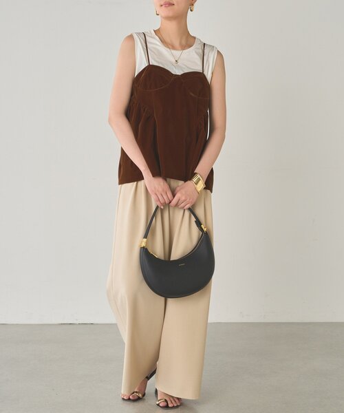 ブラウス シャツ ベルベットキャミブラウス レディース Loungedress ブラウス シャツ ベルベットキャミブラウス