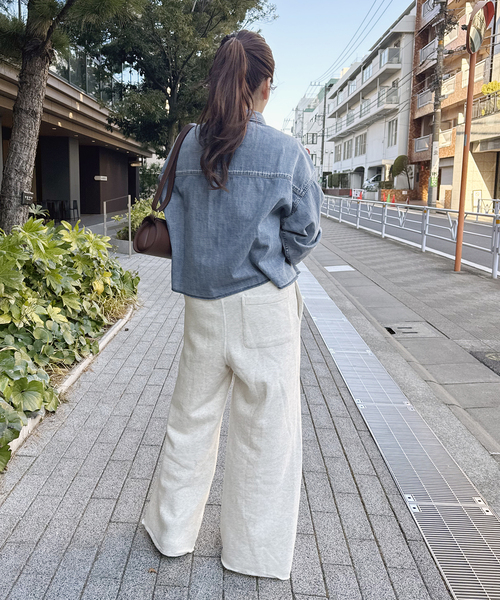 JOURNAL STANDARD ブラウス シャツ 「追加」ライトオンスデニム