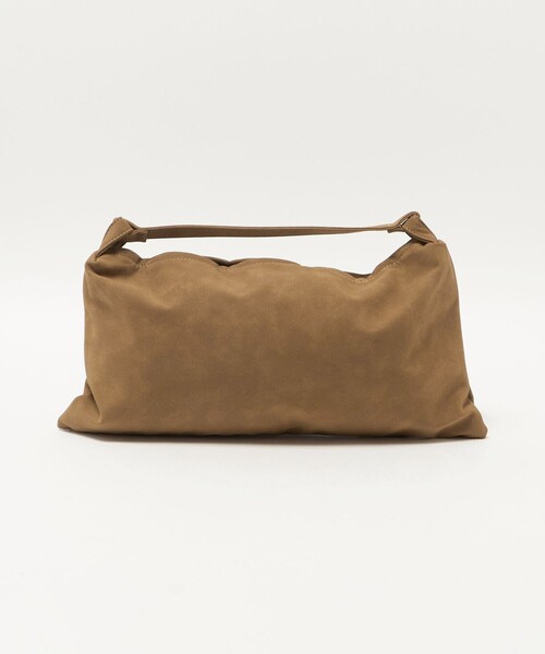 beauty&youthダークブラウン スエード ショルダーバッグ BEAUTY＆YOUTH UNITED ARROWS ショルダーバッグ バッグ スエード