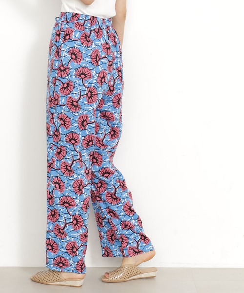 FOUND GOOD（ファウンドグッド） イージーパンツ L レッド レディース