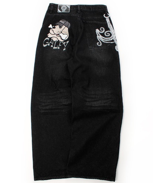 GALFY（ガルフィー） ジーンズ A'GEM/9 × .kom ジャラジャラギャル男
