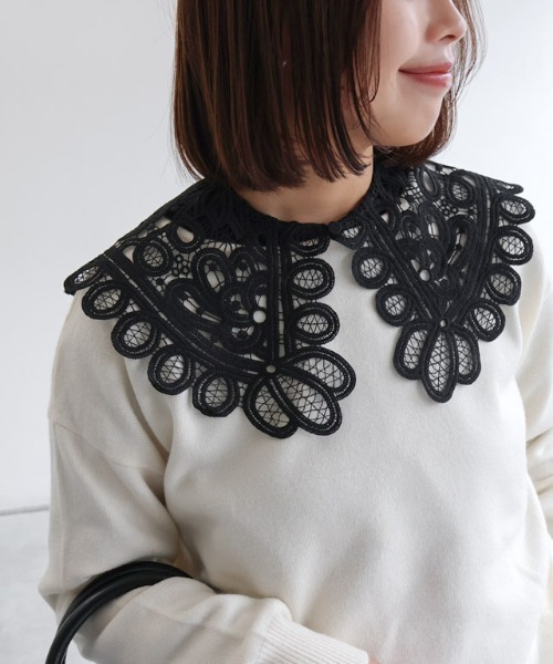 FRAY I.D レース襟ブラウス FRAY I.D（フレイ・アイディー） ブラウス