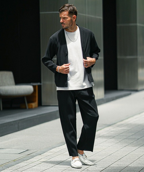 SOMEDIFF（サムディフ） セットアップ プリーツカーディガン