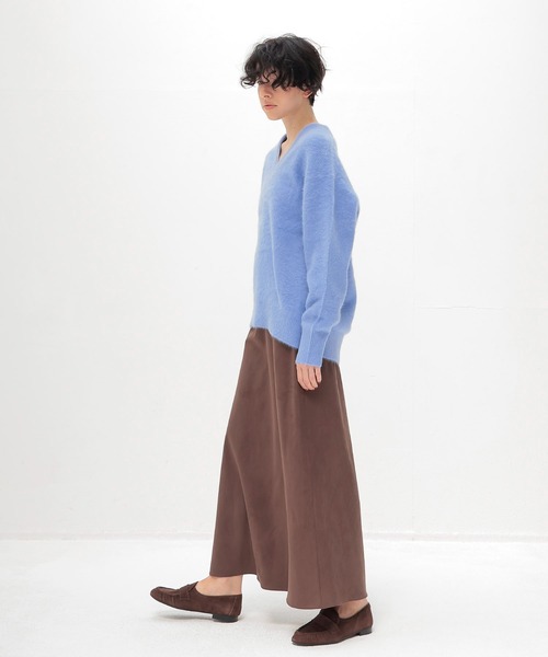 美品！DRESSLAVE フォックスカシミヤクルーネックプルオーバー お値下げ）DRESSLAVE フォックスカシミヤ クルーネック プルオーバー