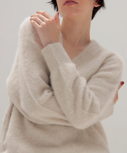 DRESSLAVE（ドレスレイブ） ニット セーター fox cashmere vneck